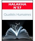 Halakha 57 qualites humaines