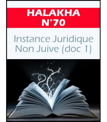 Halakha 70 Instance juridique non juive doc 1