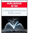 HALAKHA N 90 Enseignements du Pirkei avot (pdf)