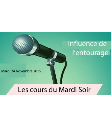 Mardi 24 Novembre 2015 (influence de l'entourage)